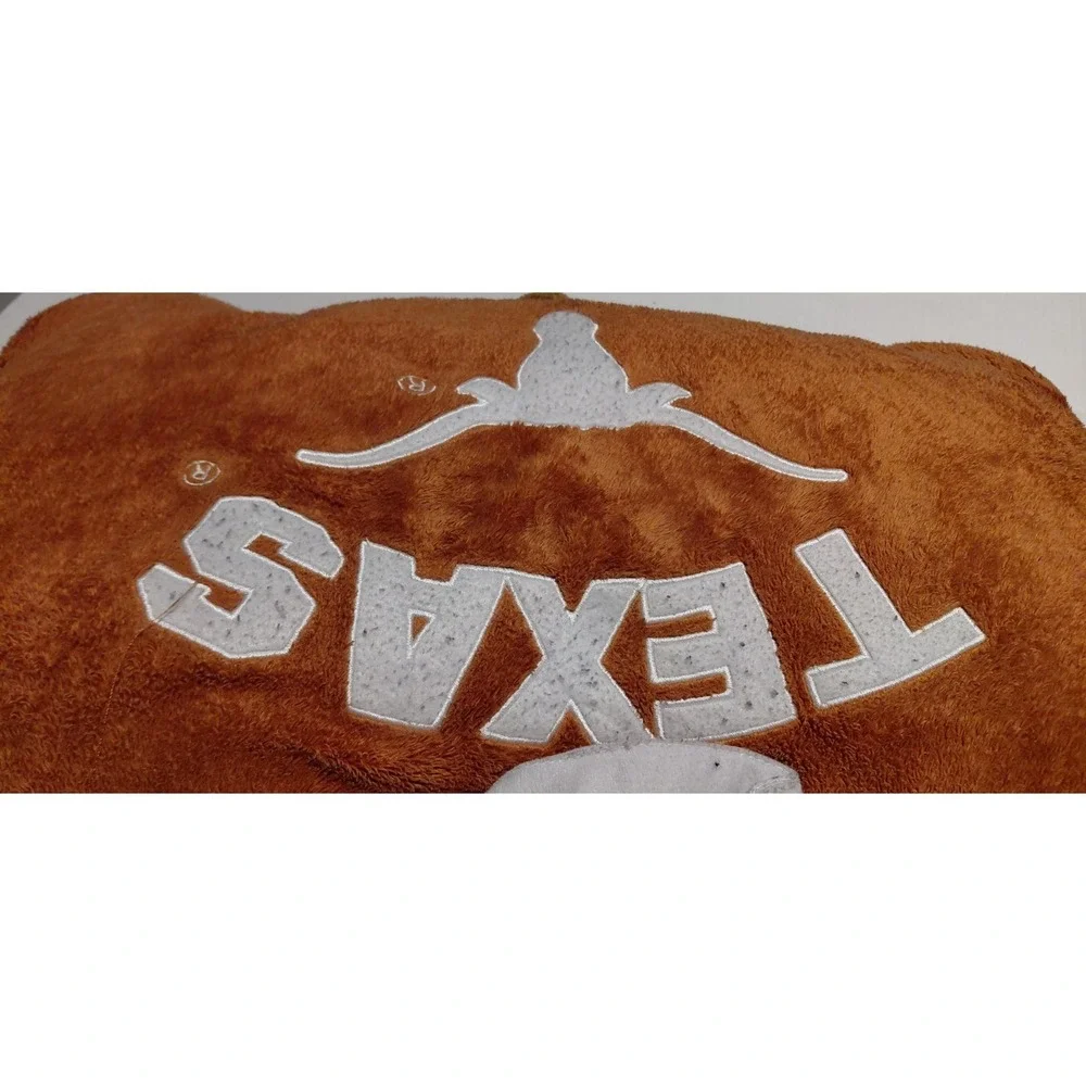 Bevo university's mascot officially licensed NCAA Texas Longhorns Pillow Pet